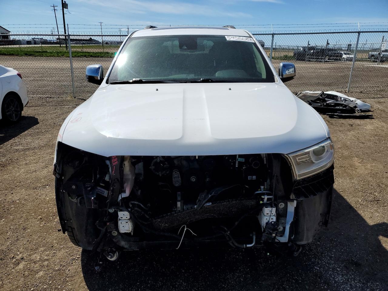 2015 Dodge Durango Citadel White vin: 1C4RDJEG0FC810596