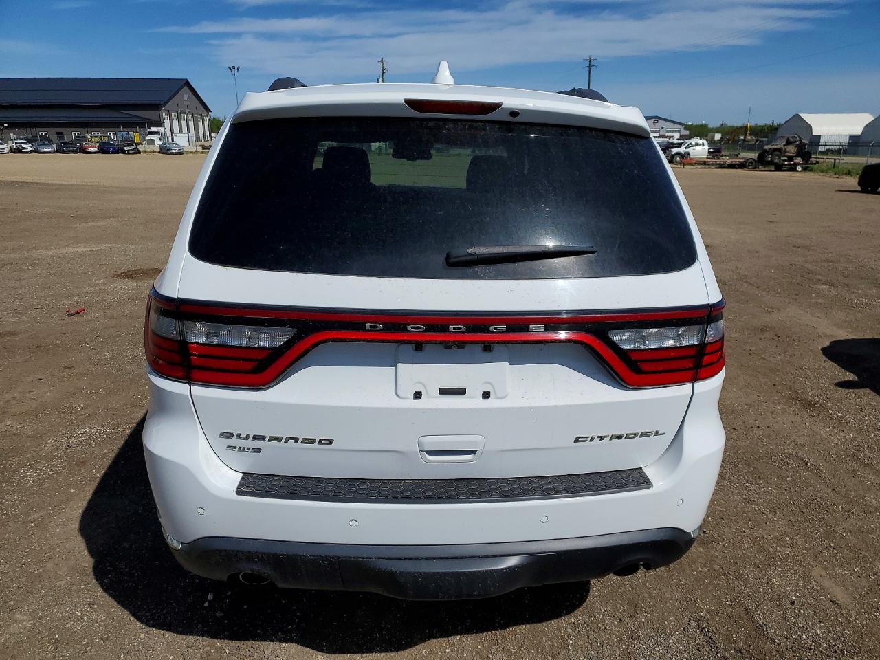 2015 Dodge Durango Citadel White vin: 1C4RDJEG0FC810596