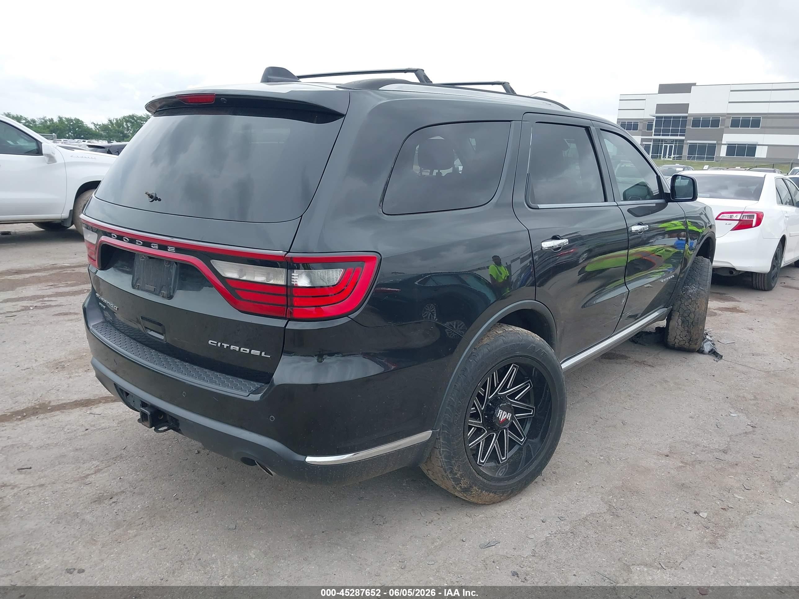 2015 Dodge Durango Citadel Black vin: 1C4RDJEG0FC954004