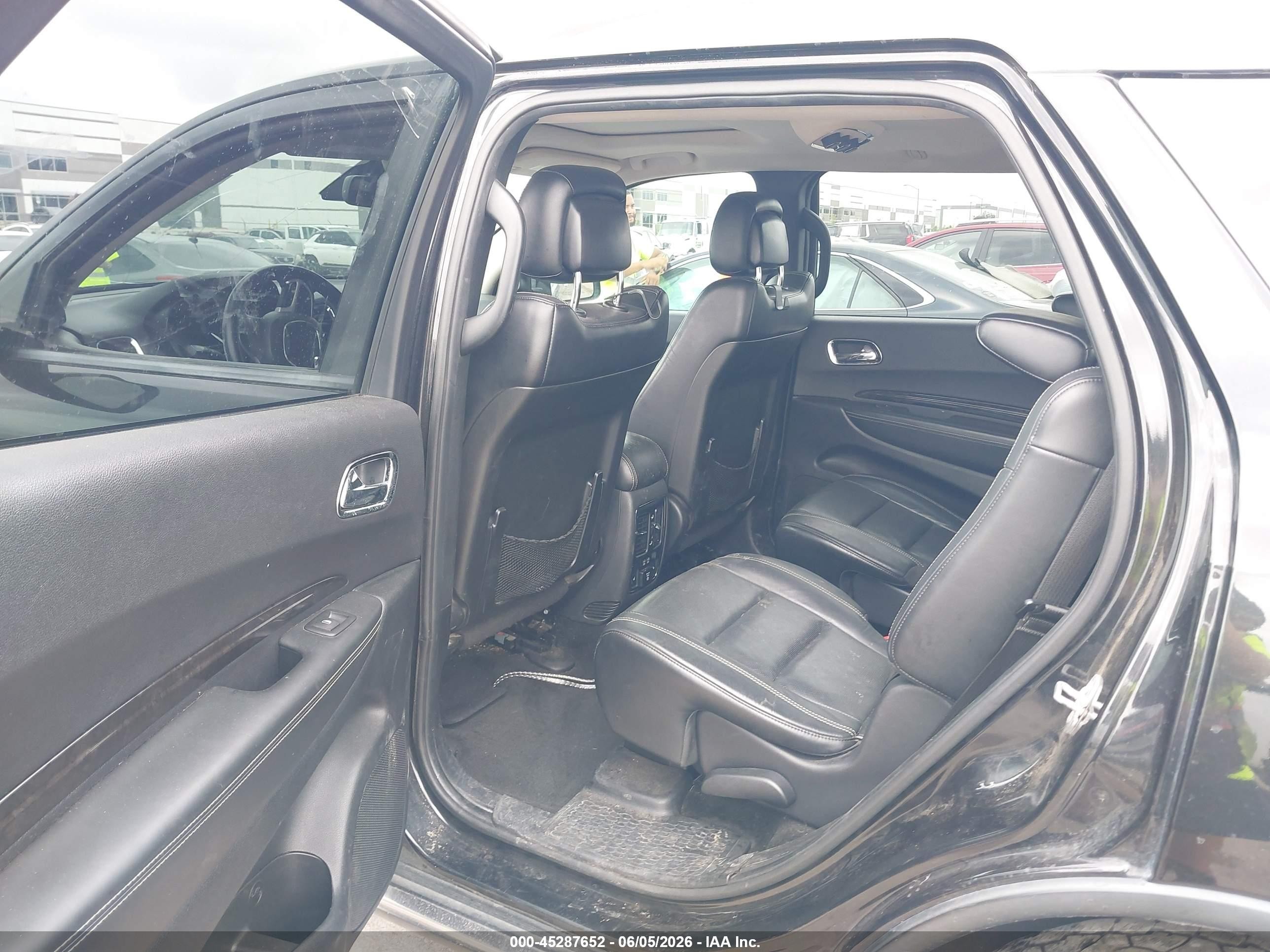 2015 Dodge Durango Citadel Black vin: 1C4RDJEG0FC954004