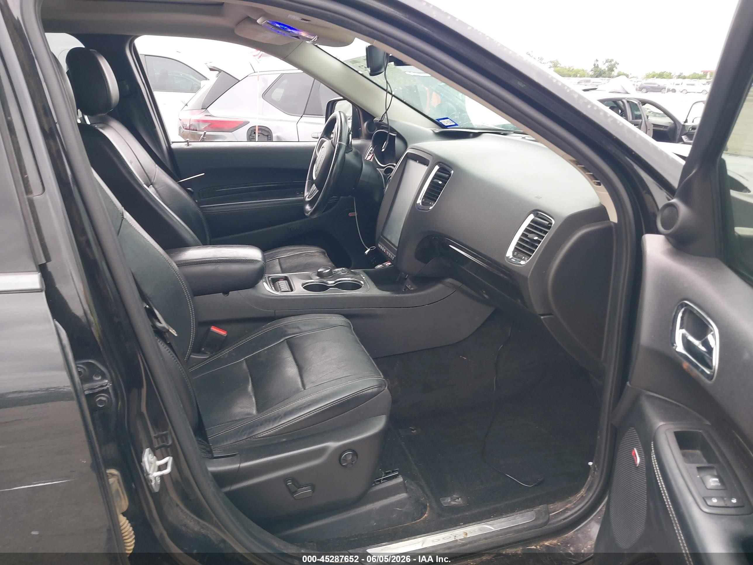 2015 Dodge Durango Citadel Black vin: 1C4RDJEG0FC954004
