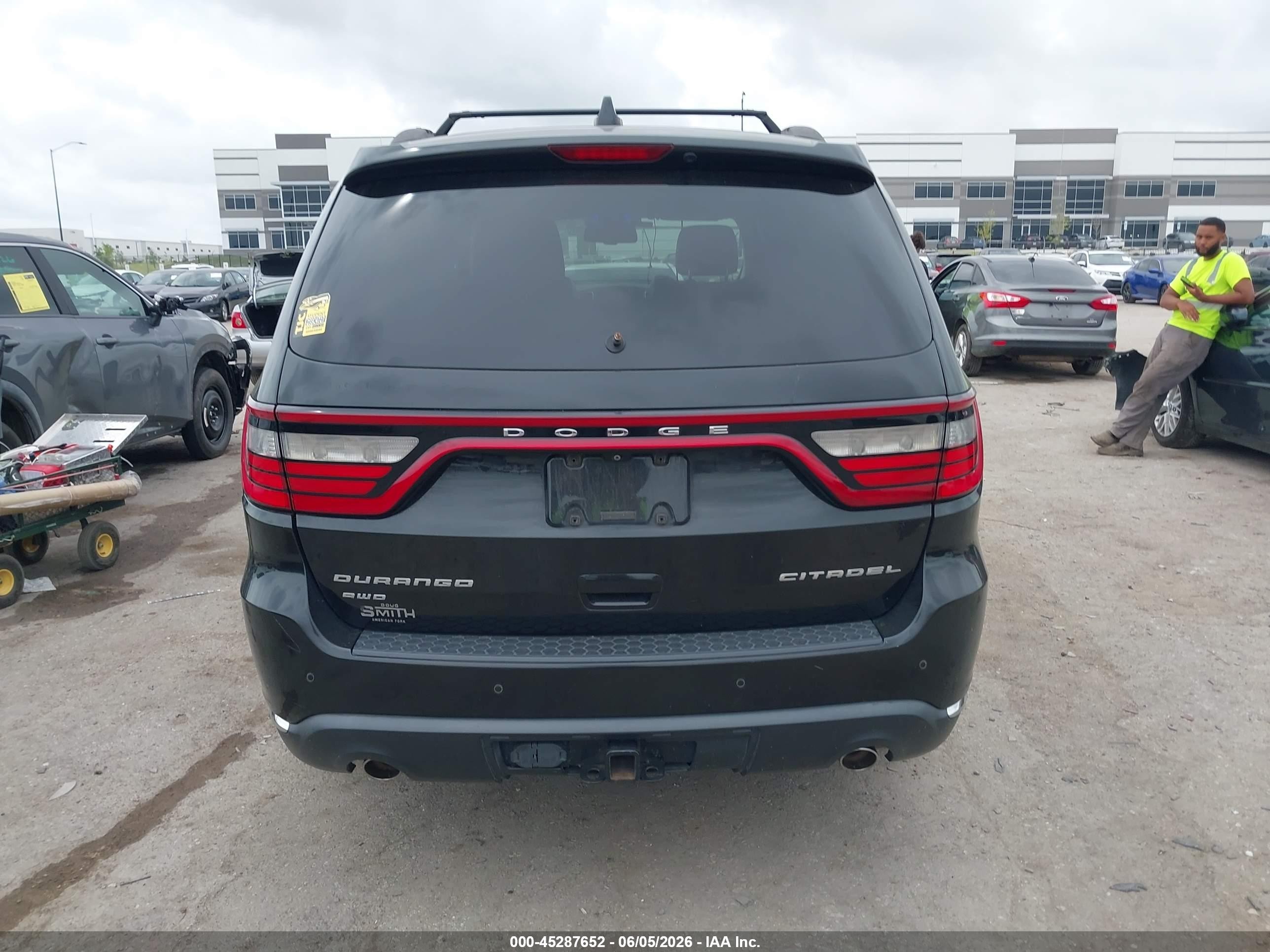 2015 Dodge Durango Citadel Black vin: 1C4RDJEG0FC954004