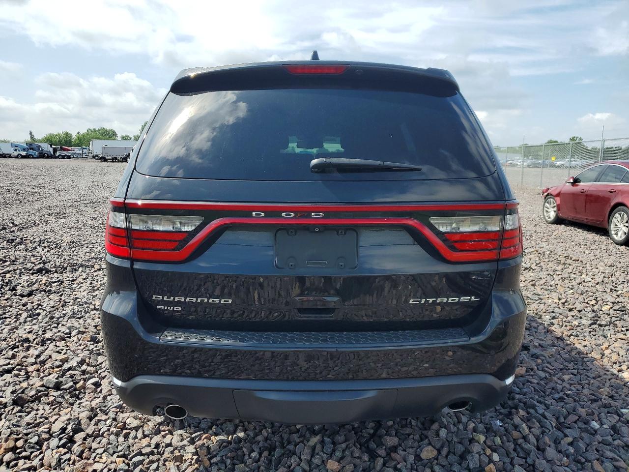 2014 Dodge Durango Citadel Black vin: 1C4RDJEG1EC291895
