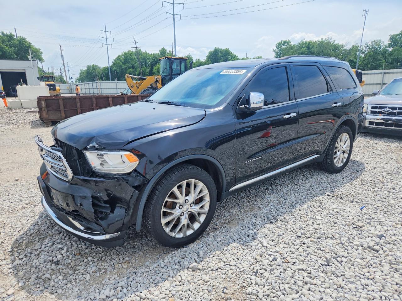 2014 Dodge Durango Citadel Black vin: 1C4RDJEG1EC331876