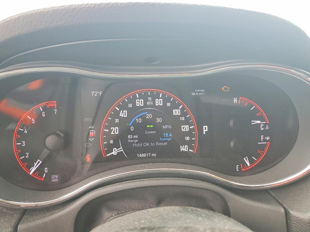 2014 Dodge Durango Citadel Black vin: 1C4RDJEG1EC550952
