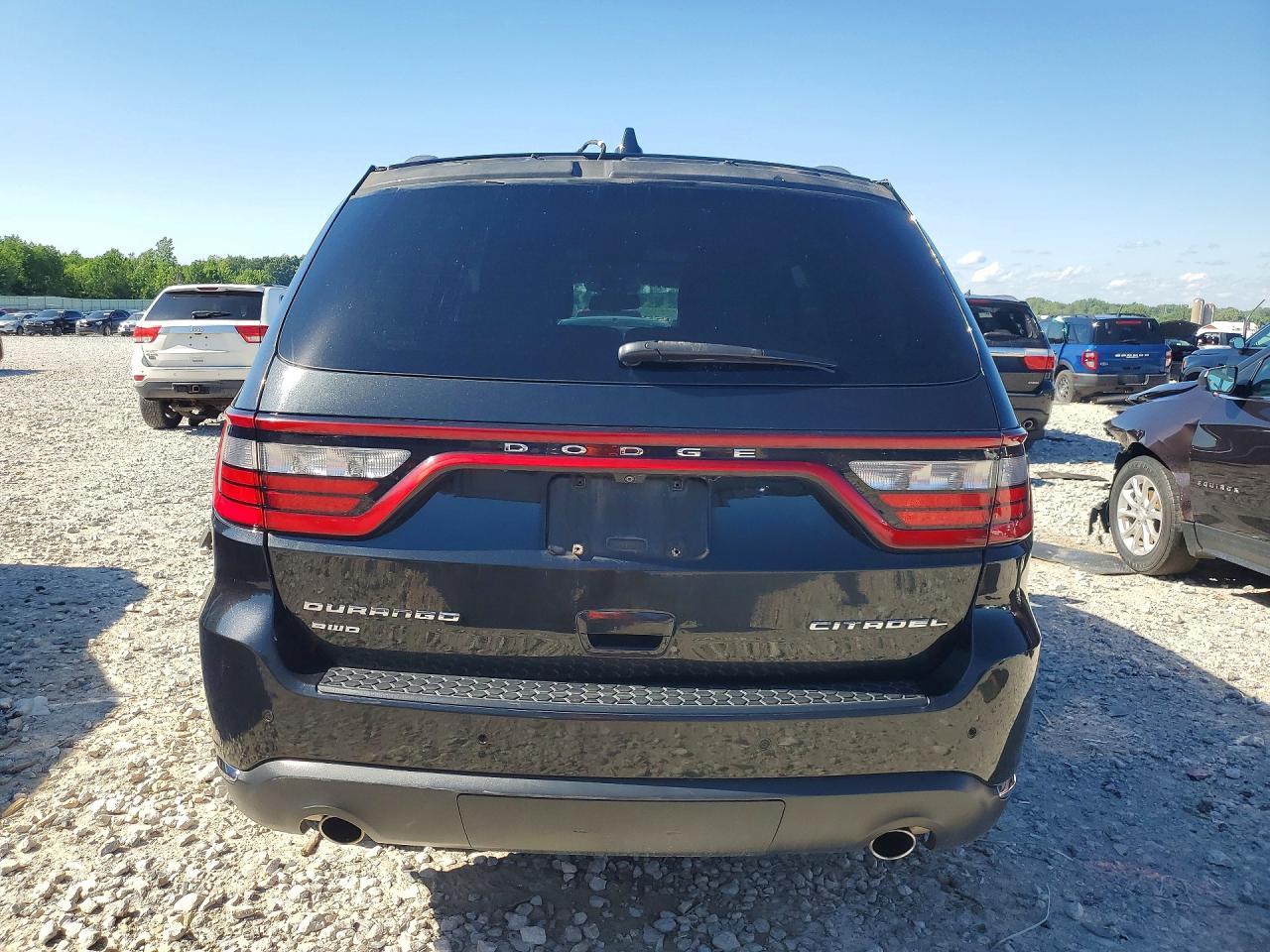 2014 Dodge Durango Citadel Black vin: 1C4RDJEG1EC550952
