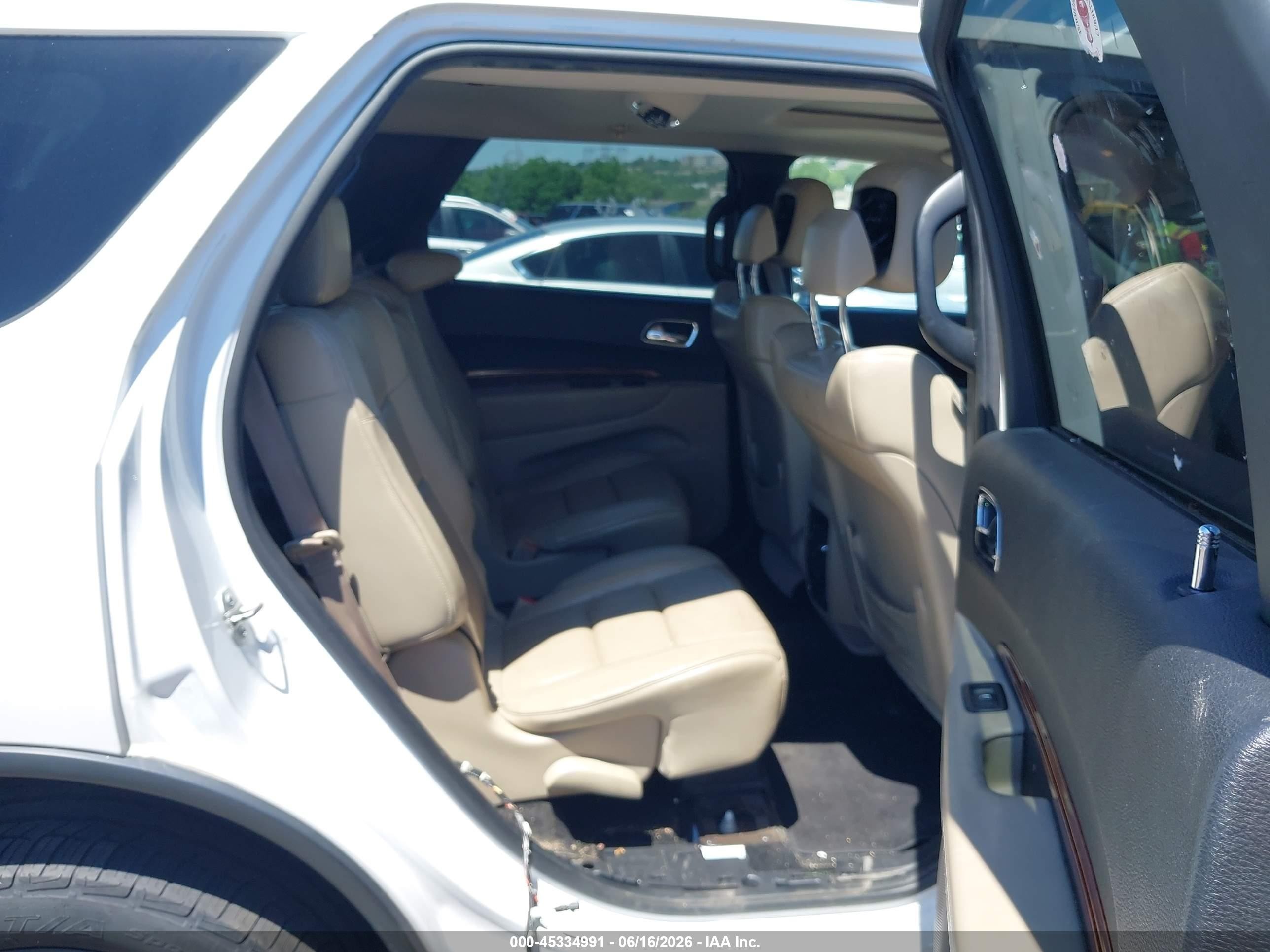 2015 Dodge Durango Citadel White vin: 1C4RDJEG1FC147930