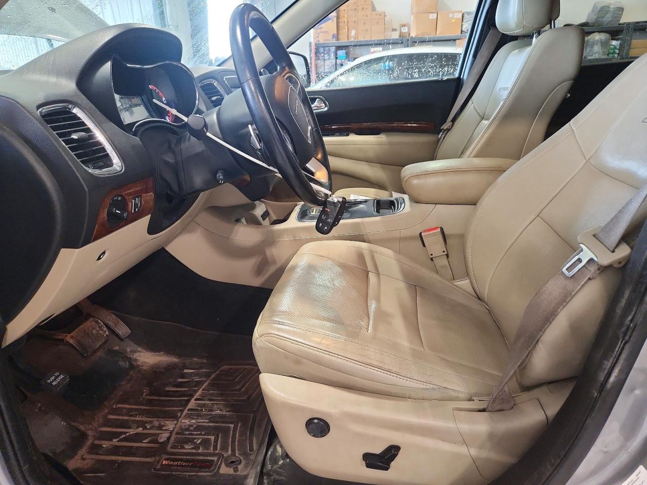 2014 Dodge Durango Citadel Gray vin: 1C4RDJEG2EC468762