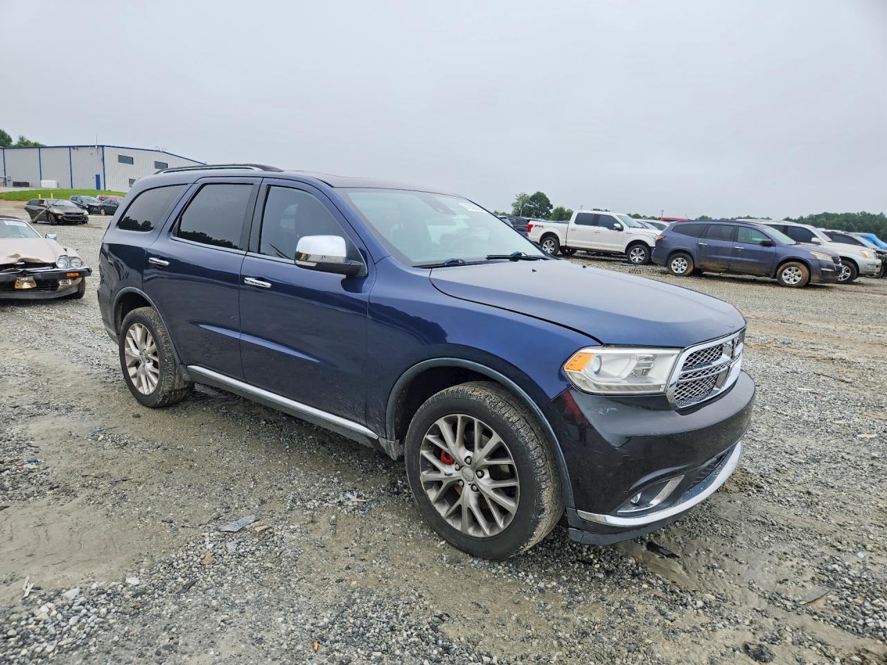 2015 Dodge Durango Citadel Blue vin: 1C4RDJEG3FC114895