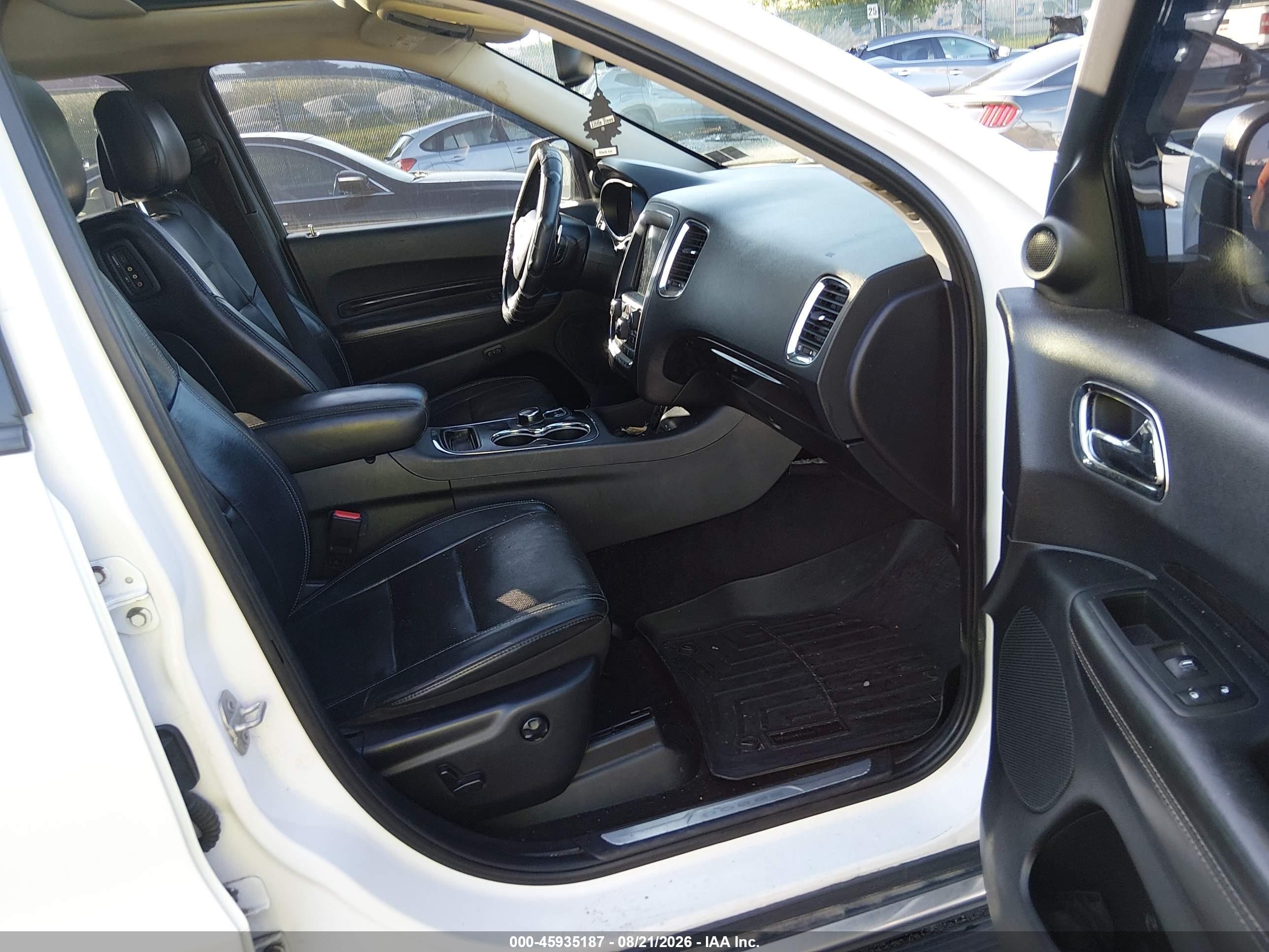 2015 Dodge Durango Citadel Белый vin: 1C4RDJEG3FC148223