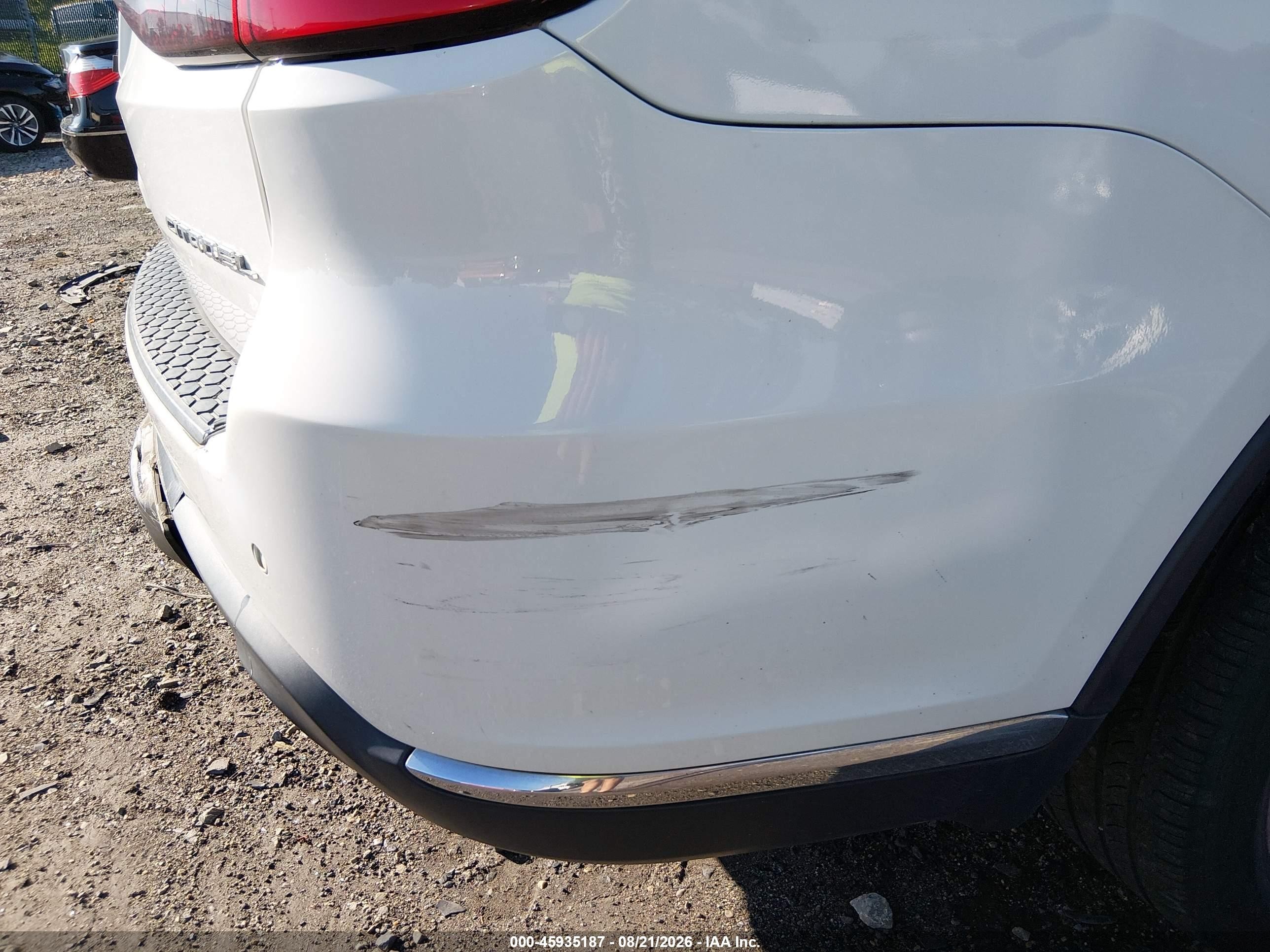 2015 Dodge Durango Citadel Белый vin: 1C4RDJEG3FC148223
