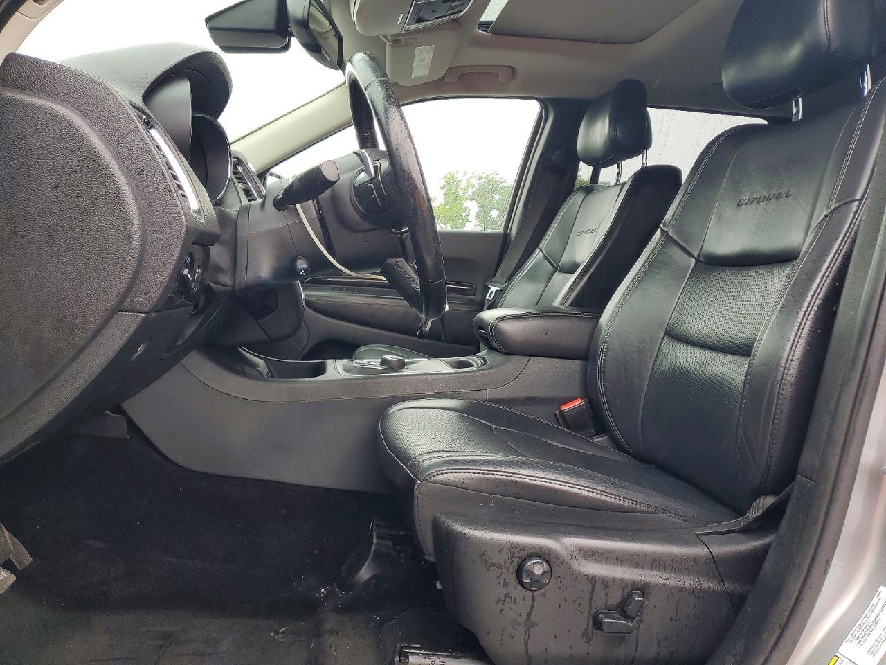 2014 Dodge Durango Citadel Silver vin: 1C4RDJEG4EC490956