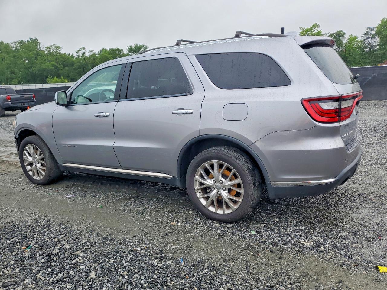 2014 Dodge Durango Citadel Silver vin: 1C4RDJEG4EC490956