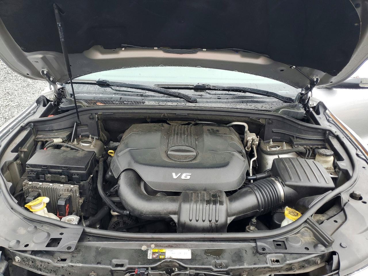 2014 Dodge Durango Citadel Silver vin: 1C4RDJEG4EC490956