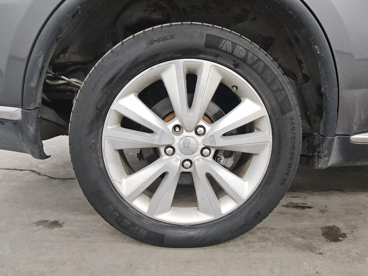 2014 Dodge Durango Citadel Серый vin: 1C4RDJEG4EC563274 Damage: Right Rear Wheel, Mismatched, Replacement Required