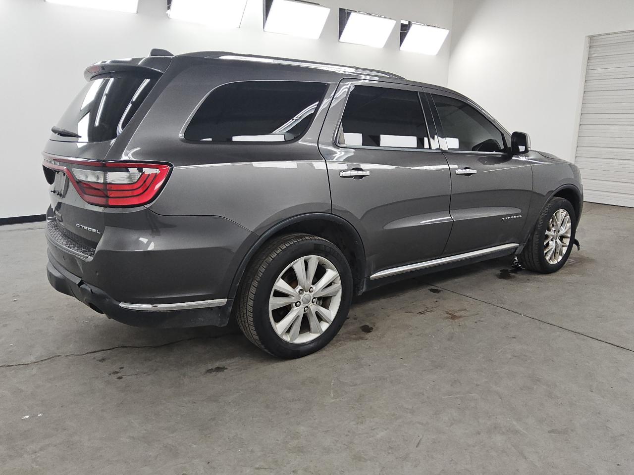2014 Dodge Durango Citadel Серый vin: 1C4RDJEG4EC563274 Damage: Right Rear Door, Dent(S) W/ Paint Dmg, 2 To 3 Inches