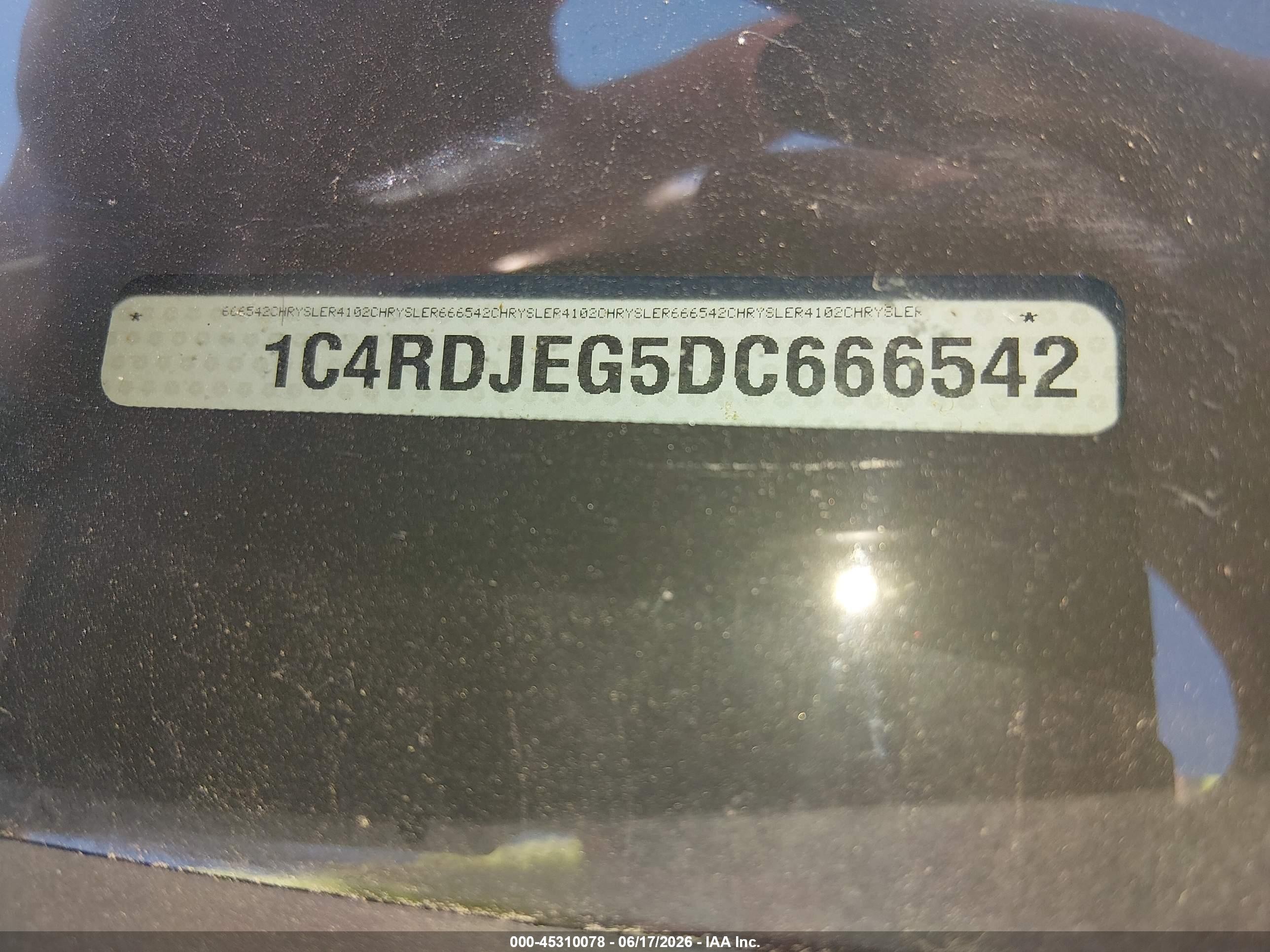 2013 Dodge Durango Citadel Красный vin: 1C4RDJEG5DC666542