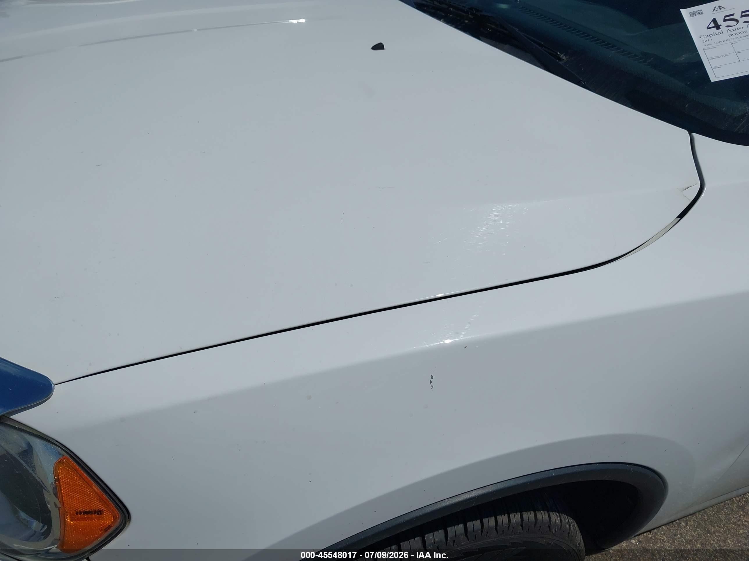 2013 Dodge Durango Citadel White vin: 1C4RDJEG5DC674995
