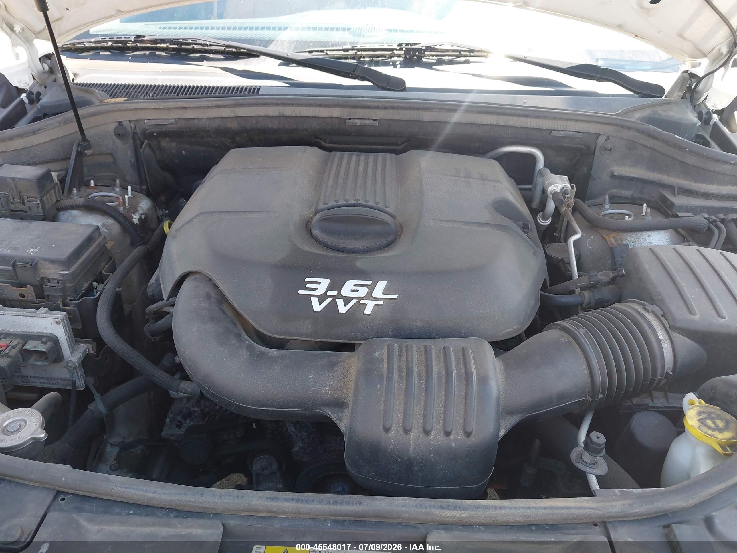 2013 Dodge Durango Citadel White vin: 1C4RDJEG5DC674995