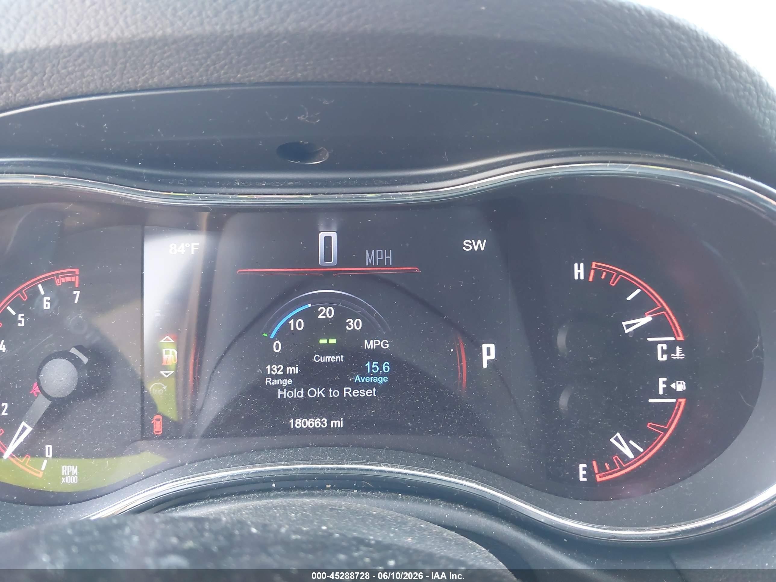 2014 Dodge Durango Citadel Red vin: 1C4RDJEG5EC971038