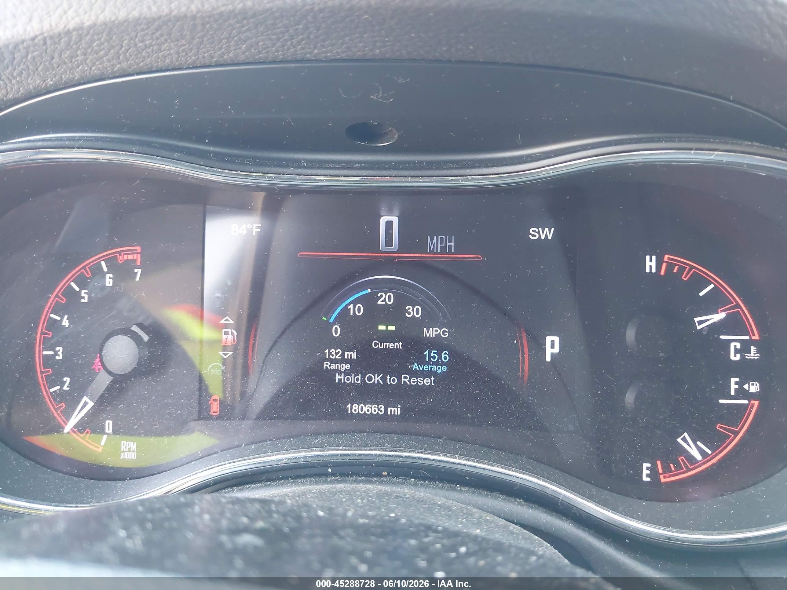 2014 Dodge Durango Citadel Red vin: 1C4RDJEG5EC971038