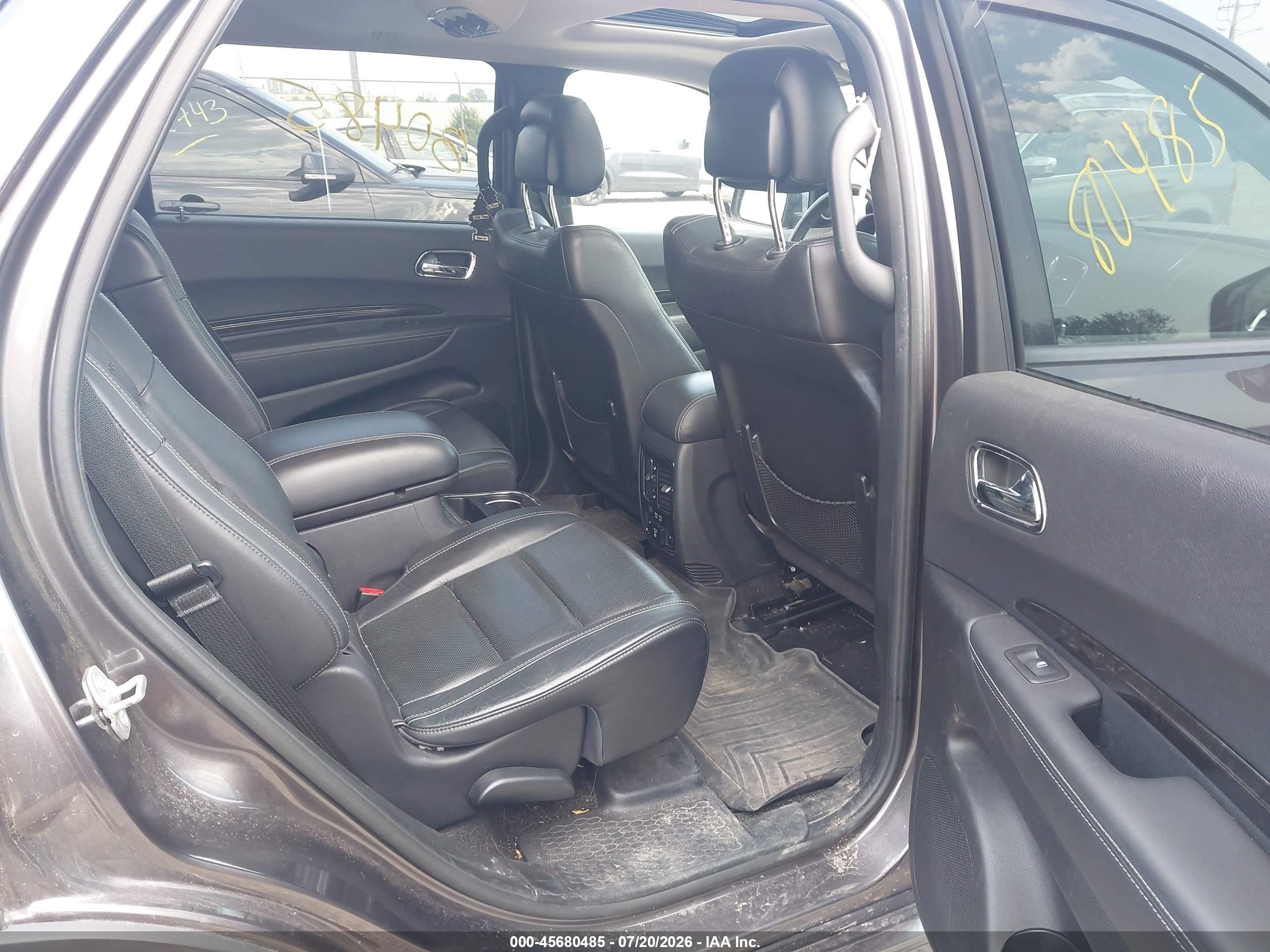 2015 Dodge Durango Citadel Gray vin: 1C4RDJEG5FC730050