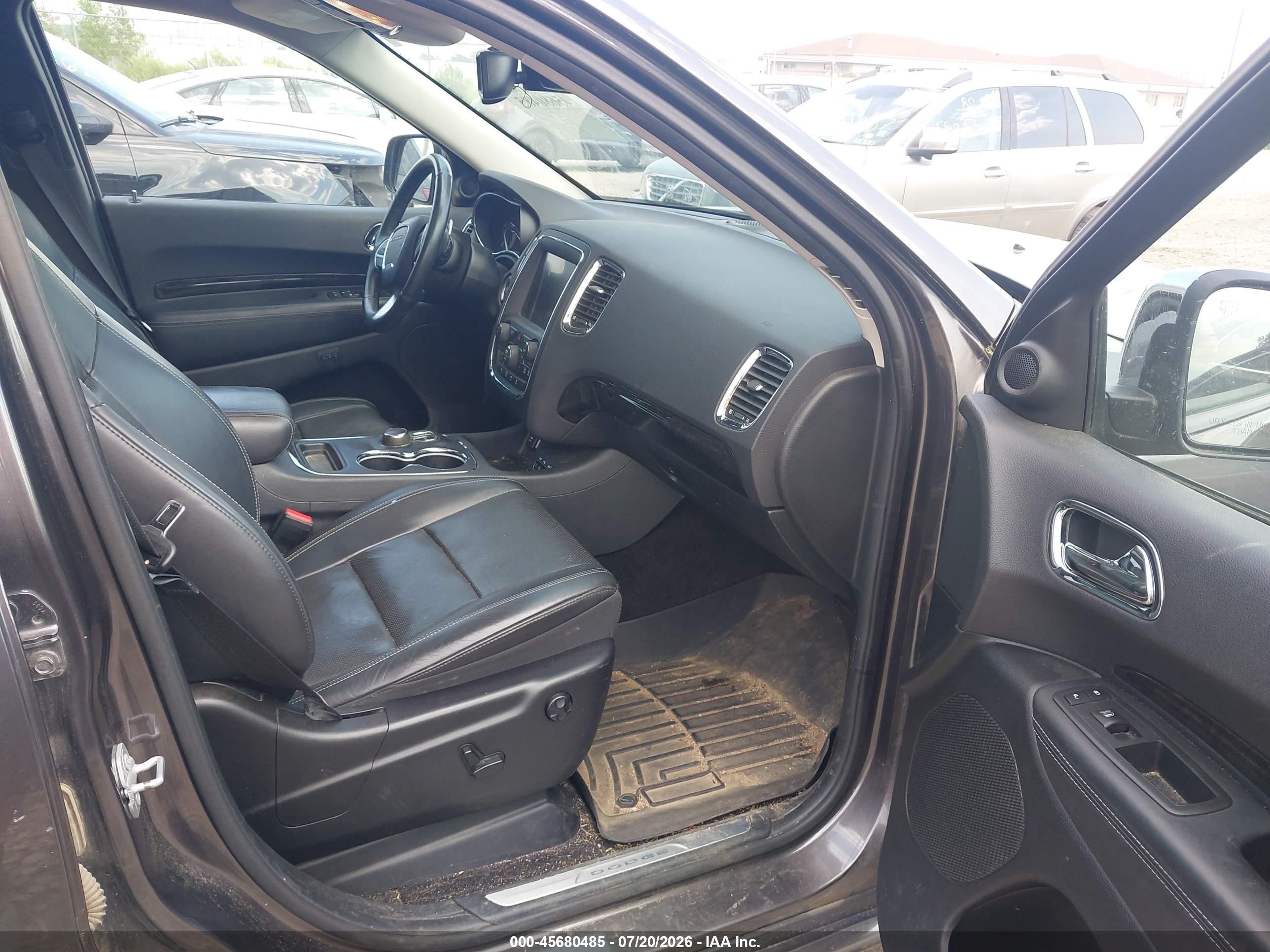 2015 Dodge Durango Citadel Gray vin: 1C4RDJEG5FC730050