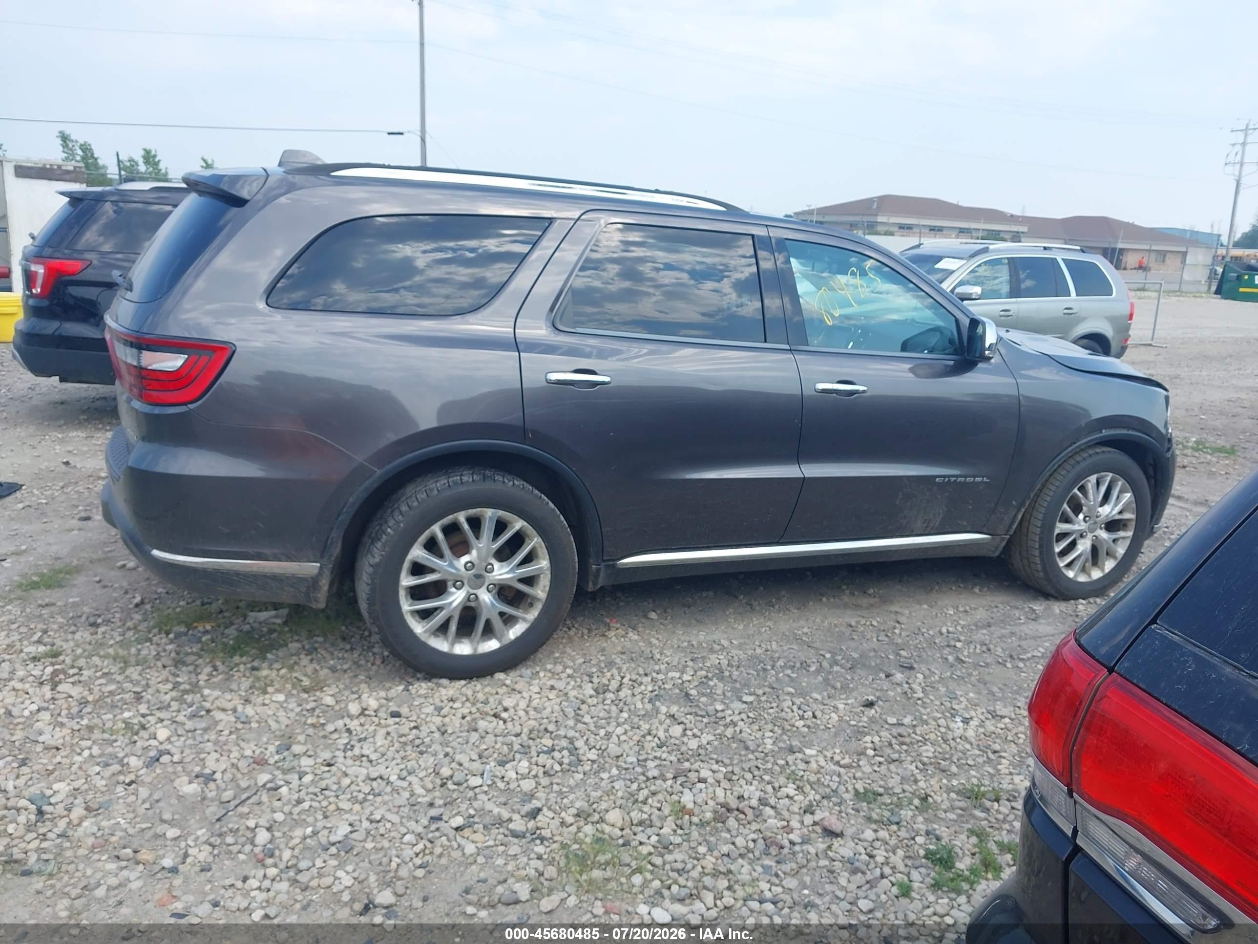 2015 Dodge Durango Citadel Gray vin: 1C4RDJEG5FC730050