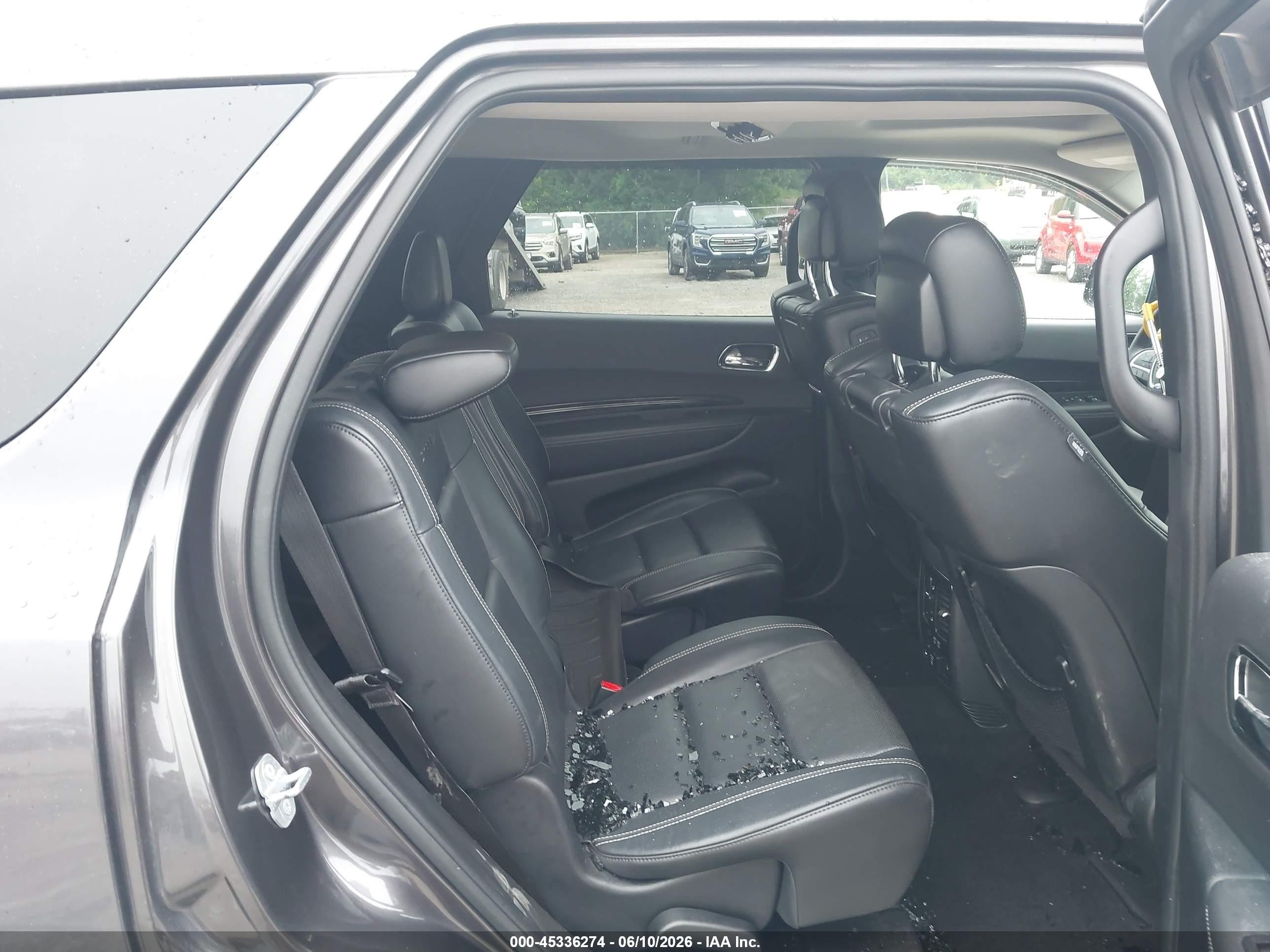 2015 Dodge Durango Citadel Gray vin: 1C4RDJEG5FC917420