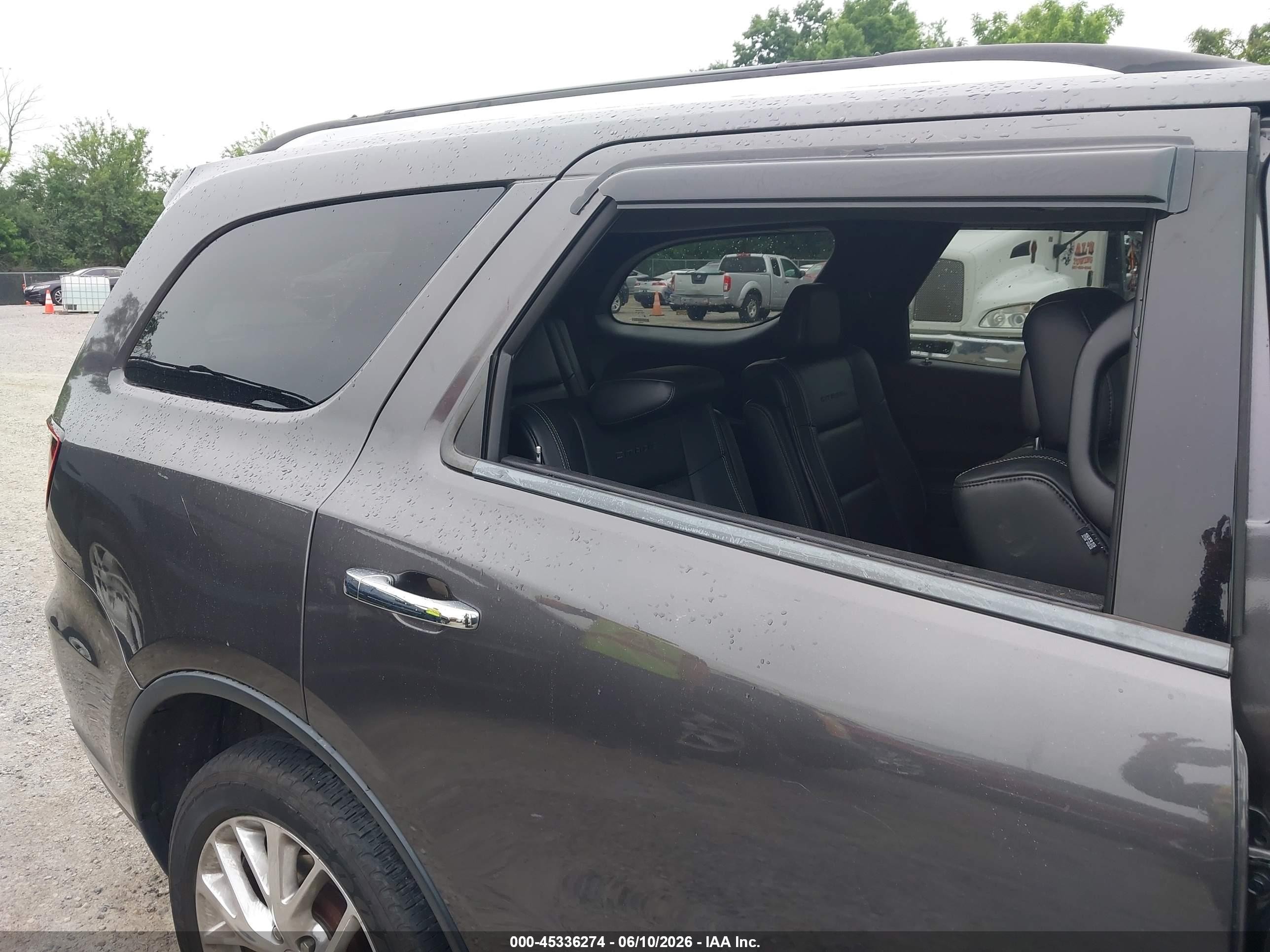 2015 Dodge Durango Citadel Gray vin: 1C4RDJEG5FC917420