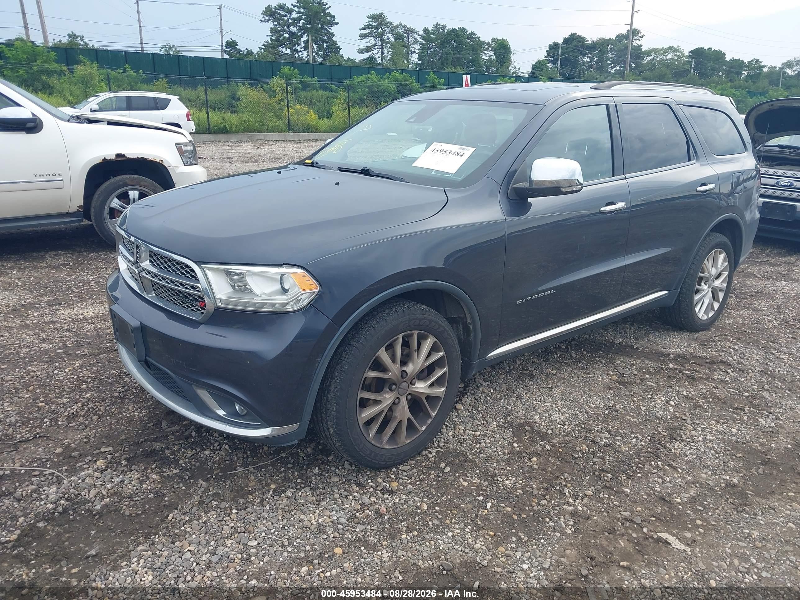 2014 Dodge Durango Citadel Синий vin: 1C4RDJEG6EC563275