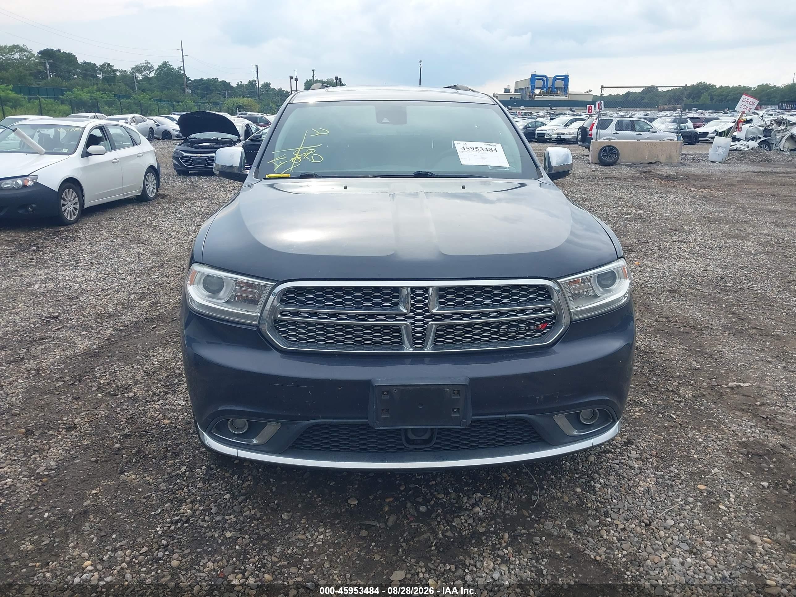 2014 Dodge Durango Citadel Синий vin: 1C4RDJEG6EC563275