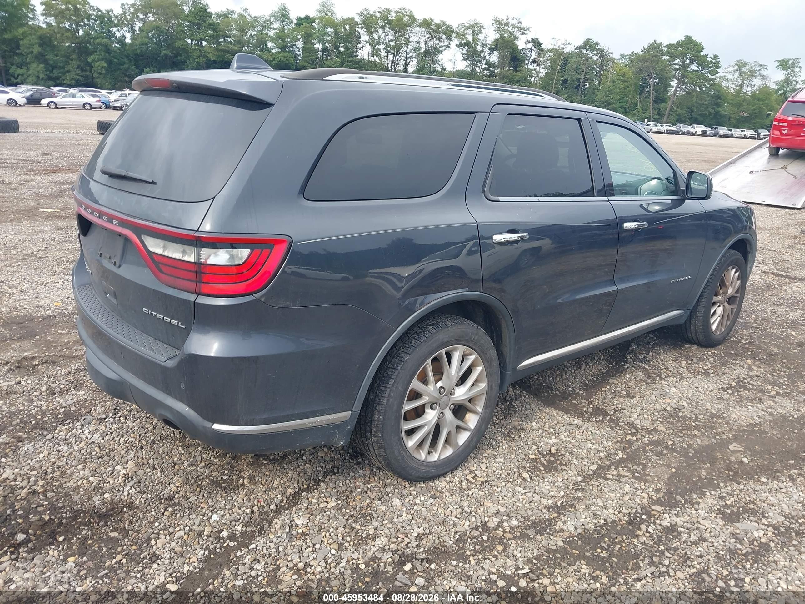 2014 Dodge Durango Citadel Синий vin: 1C4RDJEG6EC563275