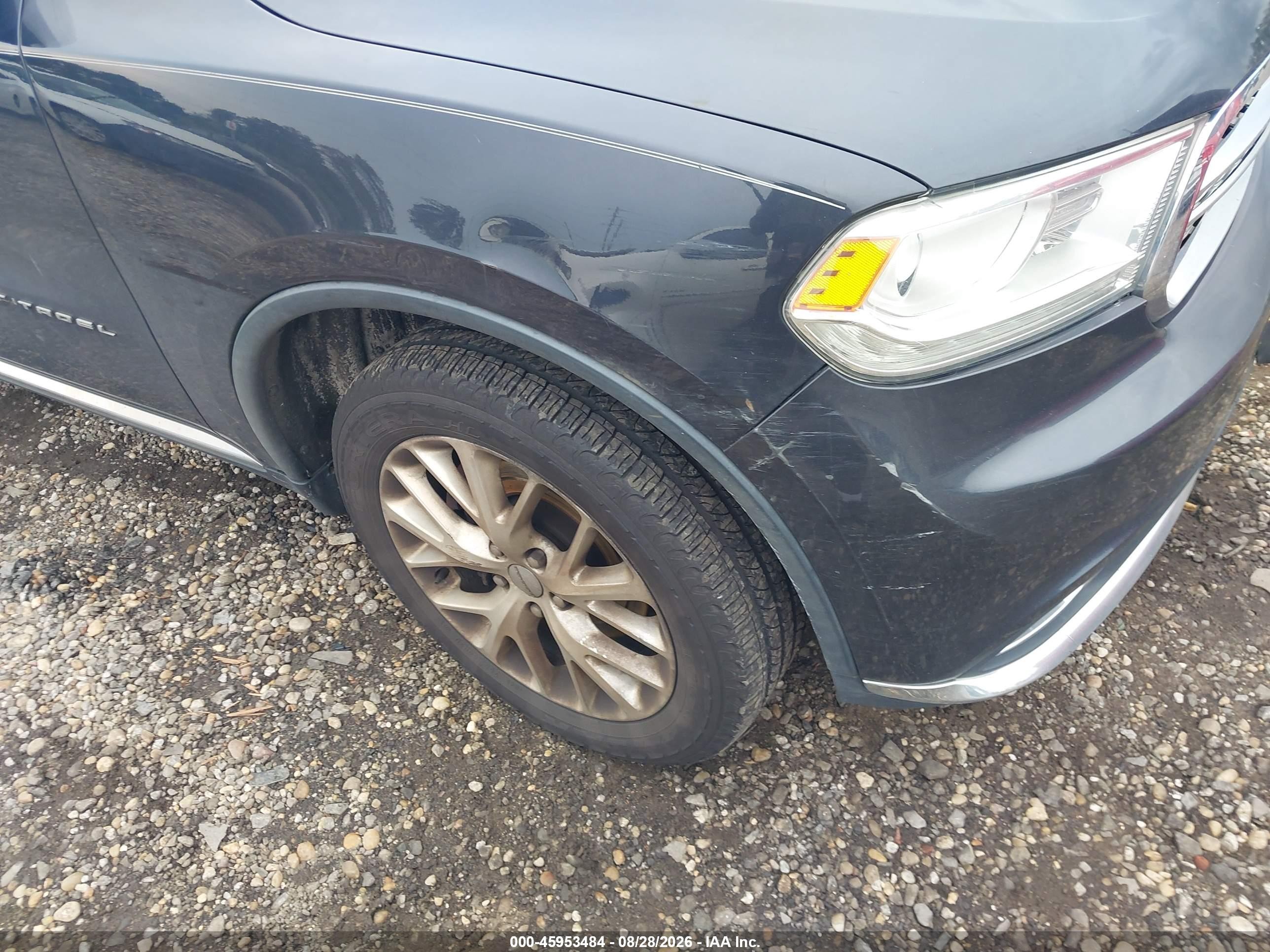2014 Dodge Durango Citadel Синий vin: 1C4RDJEG6EC563275