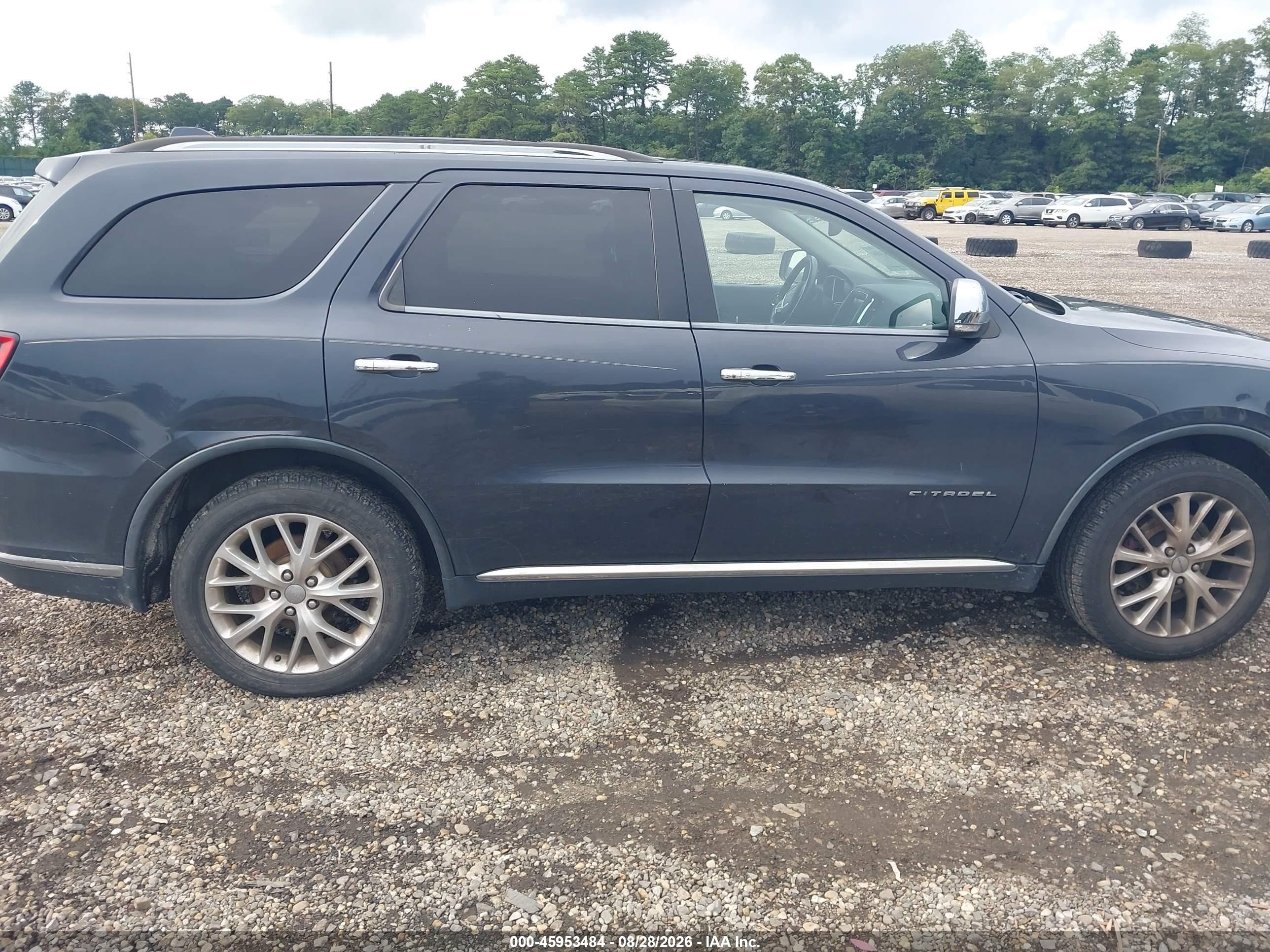 2014 Dodge Durango Citadel Синий vin: 1C4RDJEG6EC563275