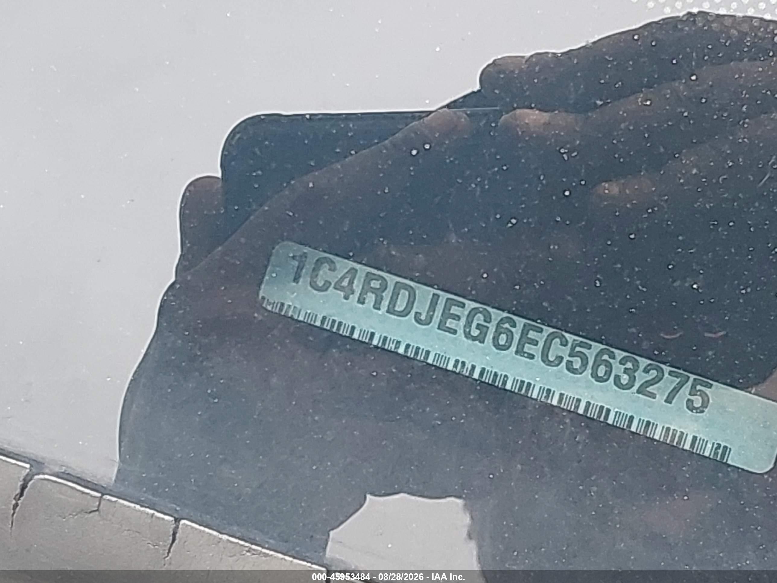 2014 Dodge Durango Citadel Синий vin: 1C4RDJEG6EC563275