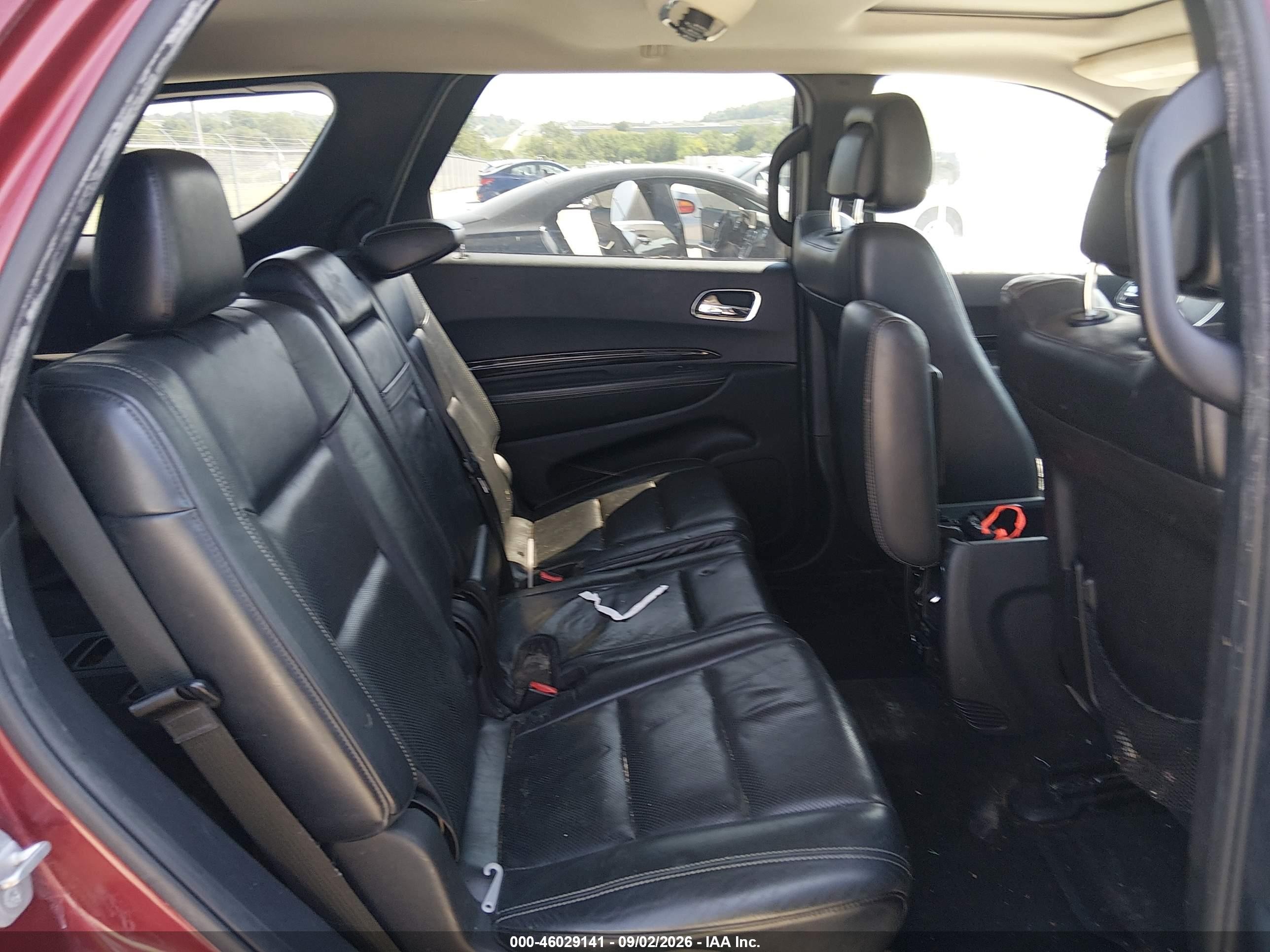 2015 Dodge Durango Citadel Red vin: 1C4RDJEG6FC156221