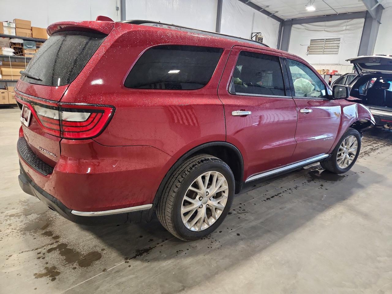 2015 Dodge Durango Citadel Бордовый vin: 1C4RDJEG6FC861097
