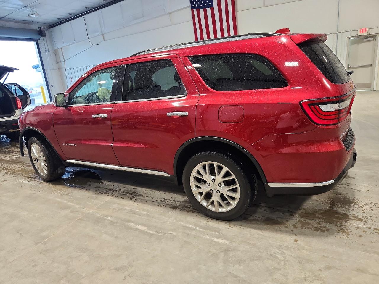 2015 Dodge Durango Citadel Бордовый vin: 1C4RDJEG6FC861097