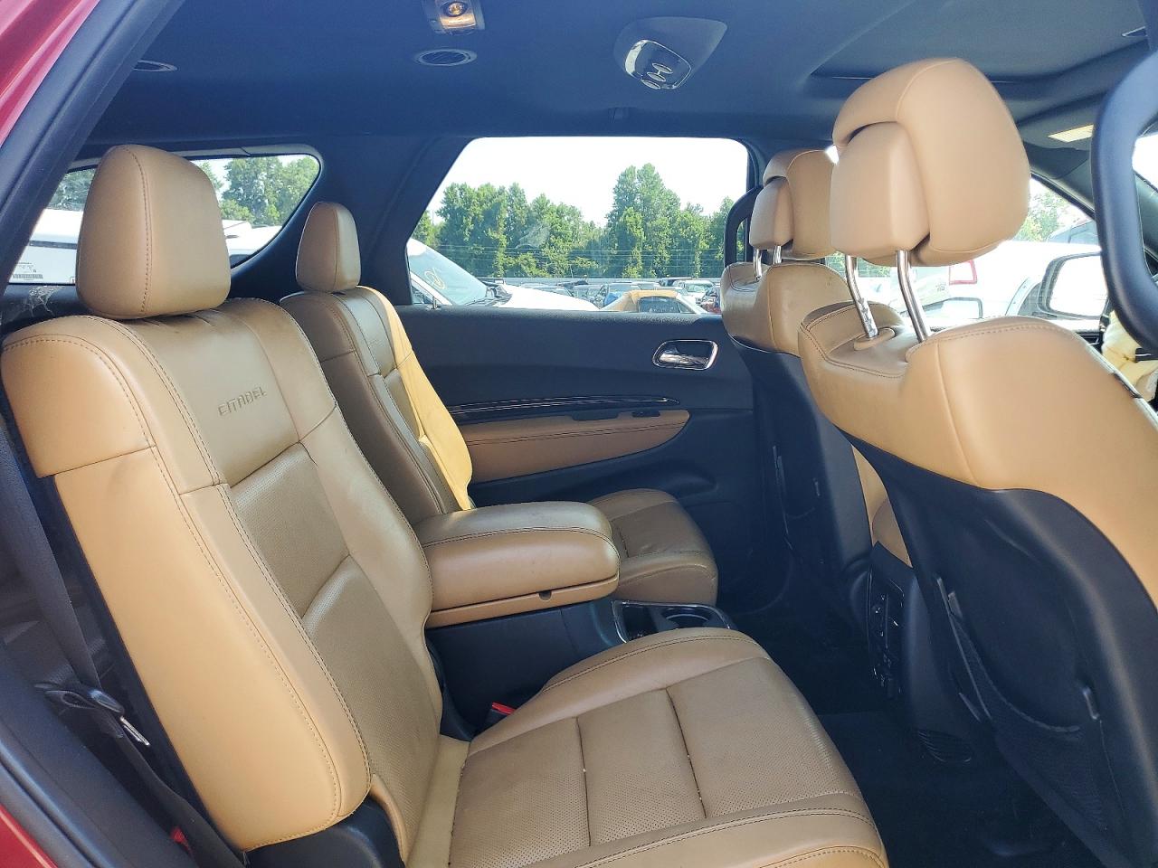 2015 Dodge Durango Citadel Бордовый vin: 1C4RDJEG6FC861097