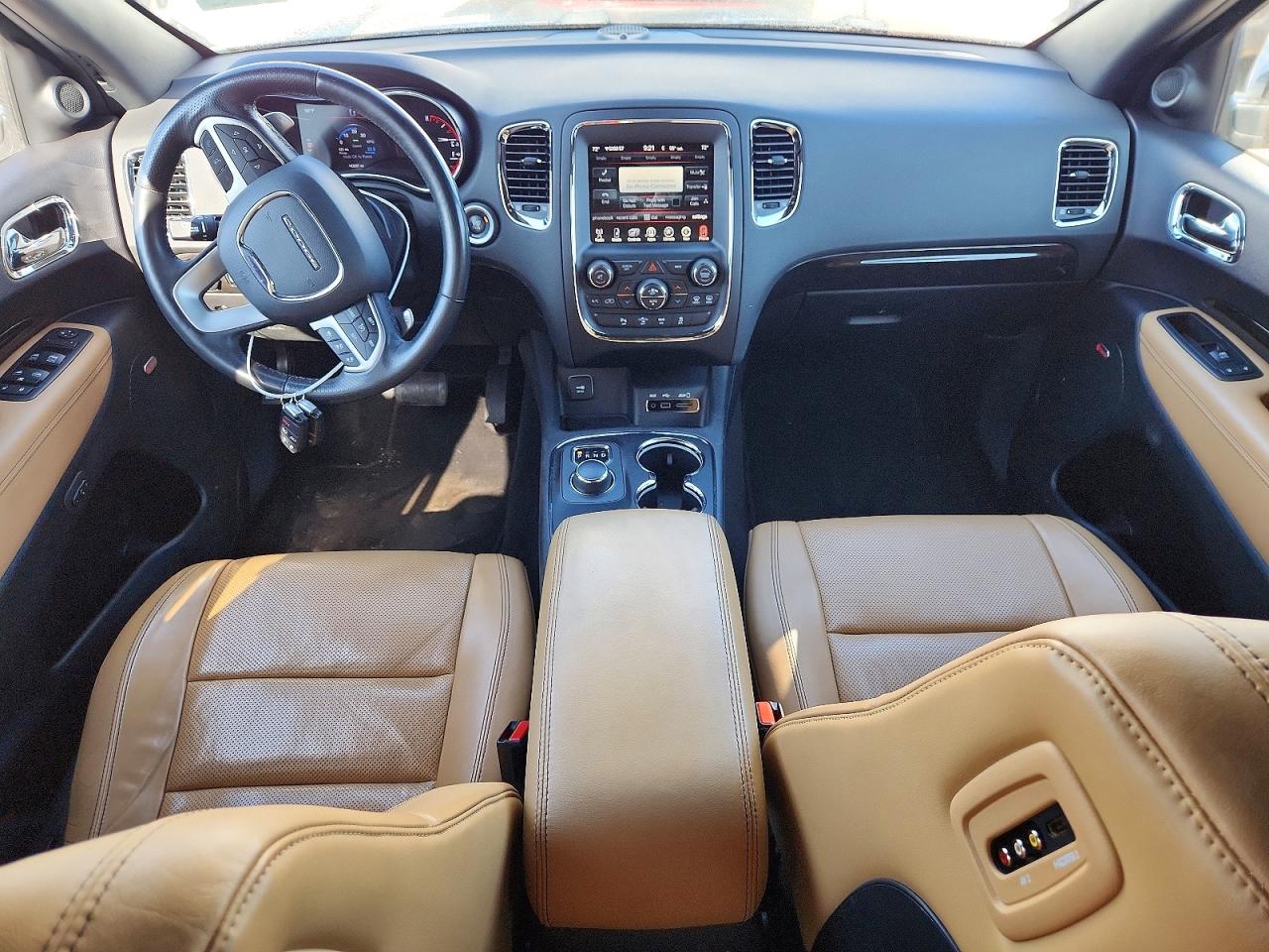 2015 Dodge Durango Citadel White vin: 1C4RDJEG6FC917815
