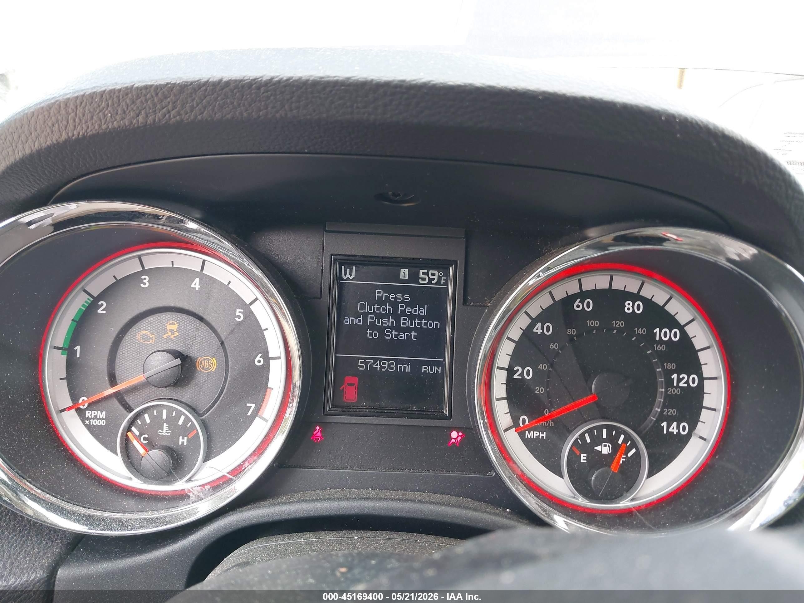 2012 Dodge Durango Citadel Dark Brown vin: 1C4RDJEG7CC337274