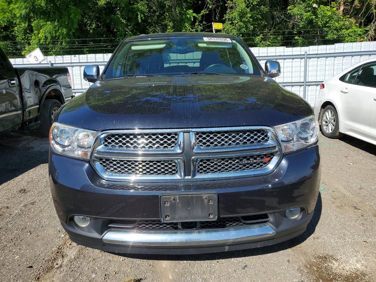 2013 Dodge Durango Citadel Black vin: 1C4RDJEG7DC617844
