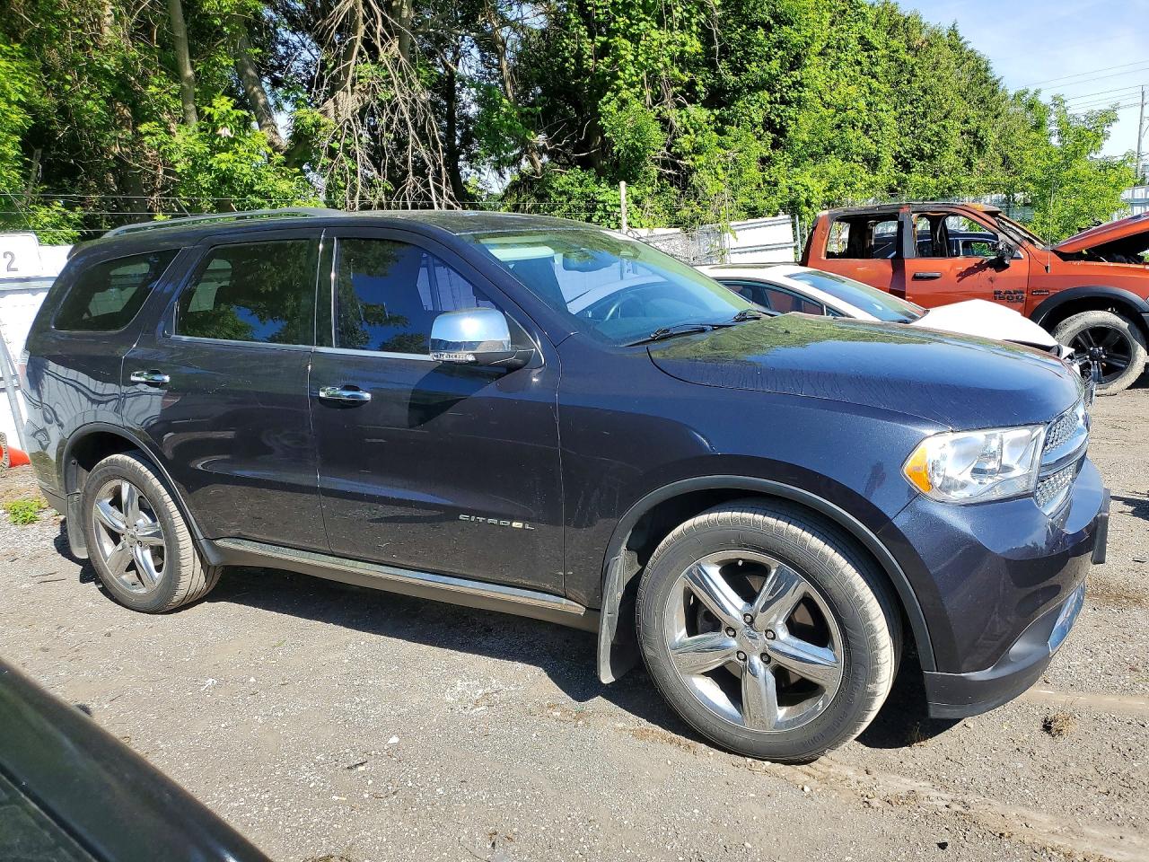 2013 Dodge Durango Citadel Black vin: 1C4RDJEG7DC617844