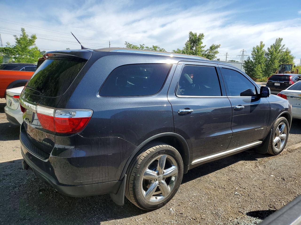 2013 Dodge Durango Citadel Black vin: 1C4RDJEG7DC617844