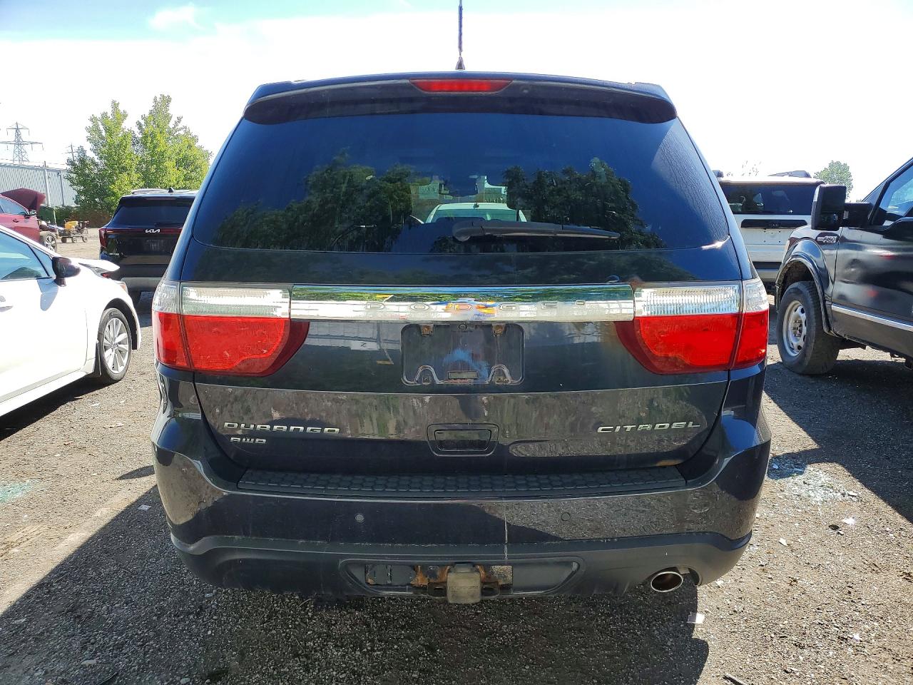 2013 Dodge Durango Citadel Black vin: 1C4RDJEG7DC617844