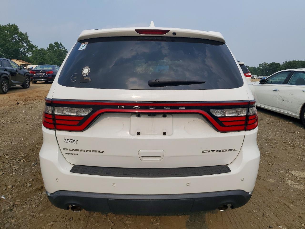2015 Dodge Durango Citadel White vin: 1C4RDJEG7FC177823