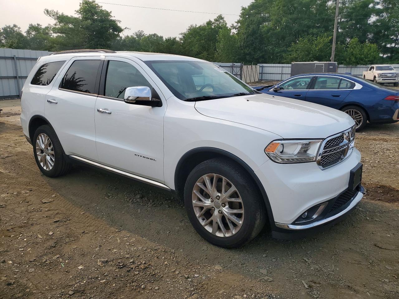 2015 Dodge Durango Citadel White vin: 1C4RDJEG7FC177823