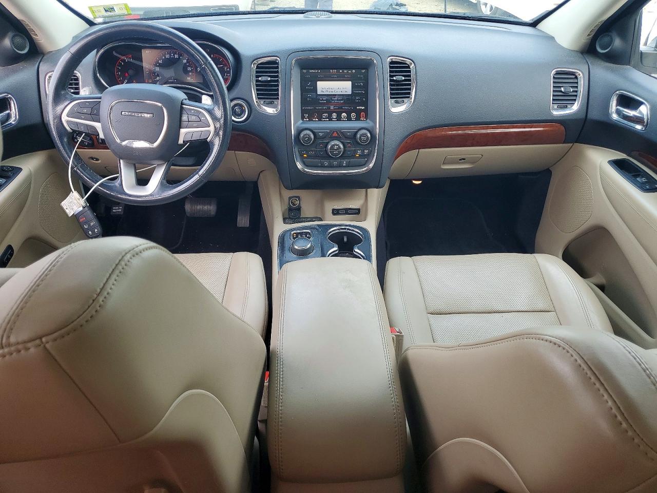 2015 Dodge Durango Citadel White vin: 1C4RDJEG7FC177823