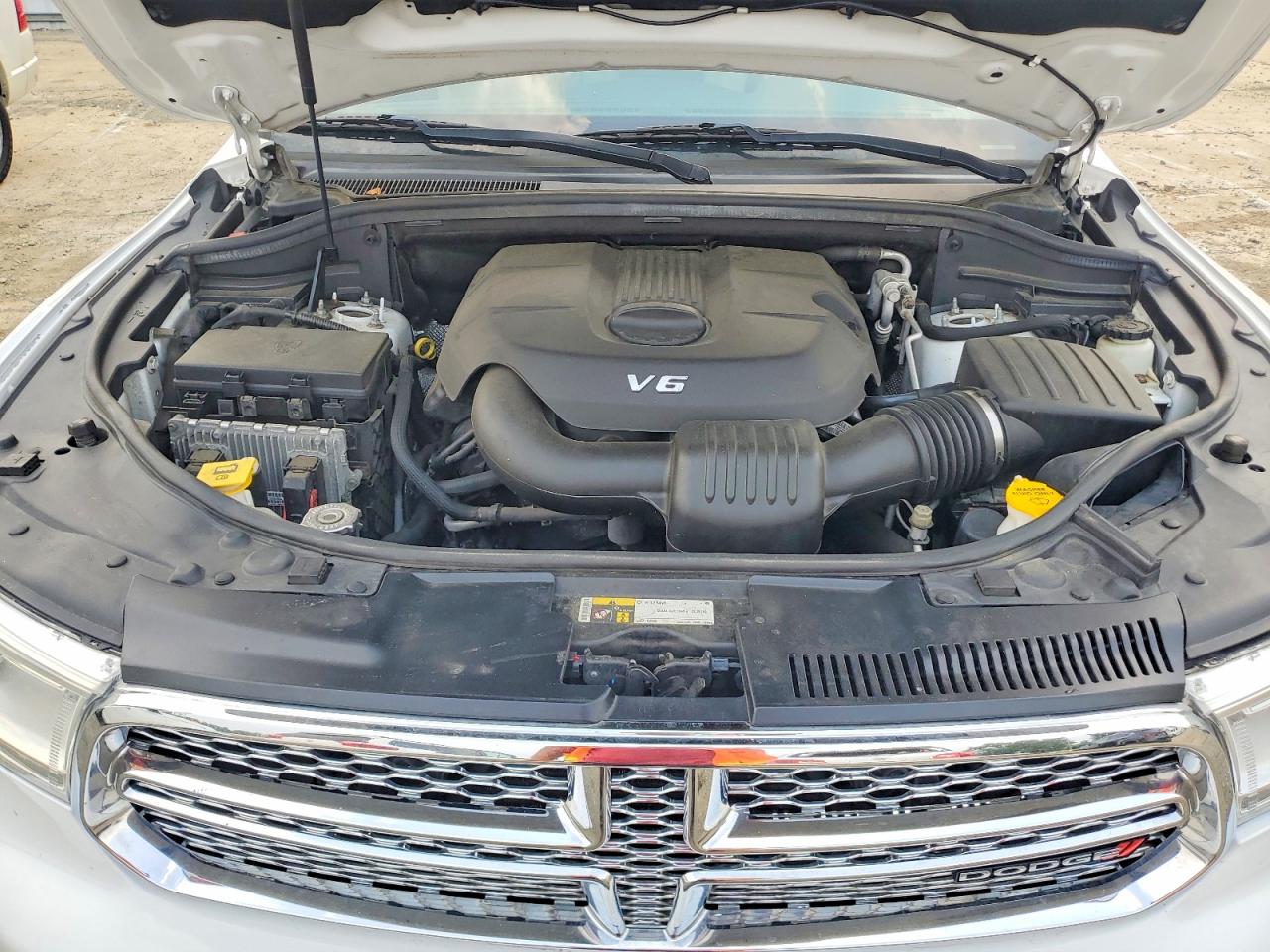2015 Dodge Durango Citadel White vin: 1C4RDJEG7FC177823